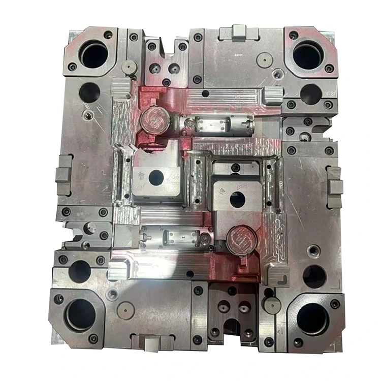 Injection Mold For The Rear Handle Of A High-Speed Hair Dryer